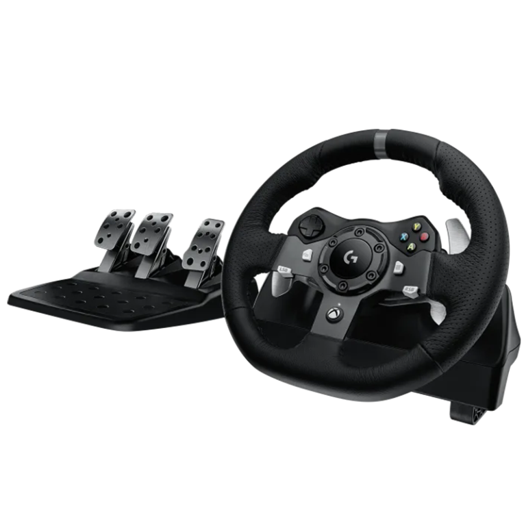 Logitech G920 Driving Force Steering Wheels & Amp Pedals And Shifter ...